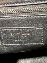 Load image into Gallery viewer, Saint Laurent YSL Black Shearling Nikki Crossbody Shoulder Bag
