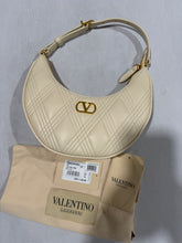 Load image into Gallery viewer, Valentino Garavani Ivory Quilted Hobo Bag
