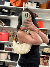 Load image into Gallery viewer, Valentino Garavani Ivory Quilted Hobo Bag
