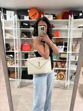 Load image into Gallery viewer, Saint Laurent YSL Large Envelope Cream Crossbody Shoulder bag
