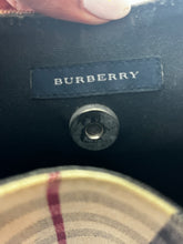 Load image into Gallery viewer, Burberry House Check Barrel Bag Espadrille Rubber Bottom
