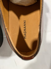 Load image into Gallery viewer, Magnanni Cognac Strap Dress Shoes Size 10.5
