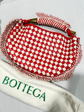 Load image into Gallery viewer, Bottega Veneta Bicolor Red White Sardine Bag
