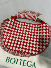 Load image into Gallery viewer, Bottega Veneta Bicolor Red White Sardine Bag
