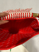 Load image into Gallery viewer, Bottega Veneta Bicolor Red White Sardine Bag
