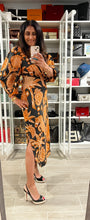 Load image into Gallery viewer, Johanna Ortiz Printed Cutout Midi Dress
