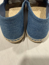 Load image into Gallery viewer, Gucci GG Denim Blue Espadrille

