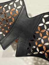 Load image into Gallery viewer, Alaia Lasercut Black Belt
