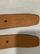 Load image into Gallery viewer, Alaia Lasercut Black Belt
