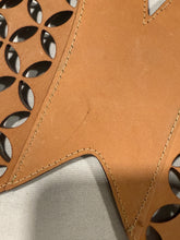 Load image into Gallery viewer, Alaia Lasercut Black Belt
