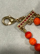 Load image into Gallery viewer, Chanel 24 Metiers D'Art Runway Red Orange 3 Row Choker Necklace
