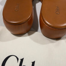 Load image into Gallery viewer, Chloe White Leather Wooden Clogs
