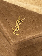 Load image into Gallery viewer, Saint Laurent YSL Shearling Suede Bucket Bag
