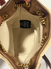 Load image into Gallery viewer, Saint Laurent YSL Shearling Suede Bucket Bag

