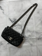 Load image into Gallery viewer, Chanel Black Caviar Extra Mini Rectangle Handbag
