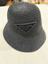 Load image into Gallery viewer, Prada Black Bucket Hat
