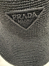 Load image into Gallery viewer, Prada Black Bucket Hat

