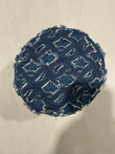 Load image into Gallery viewer, Christian Louboutin Denim Fringe Bucket Hat
