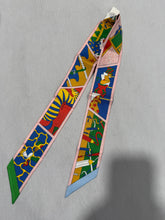 Load image into Gallery viewer, Hermes Factory Suite Twilly Logo Scarf

