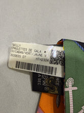 Load image into Gallery viewer, Hermes Epaulettes de Gala Twilly Logo Scarf
