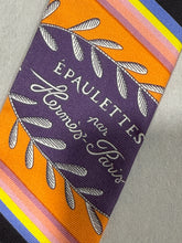 Load image into Gallery viewer, Hermes Epaulettes de Gala Twilly Logo Scarf
