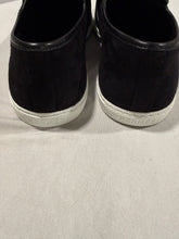 Load image into Gallery viewer, Hermes Black Suede Loafer
