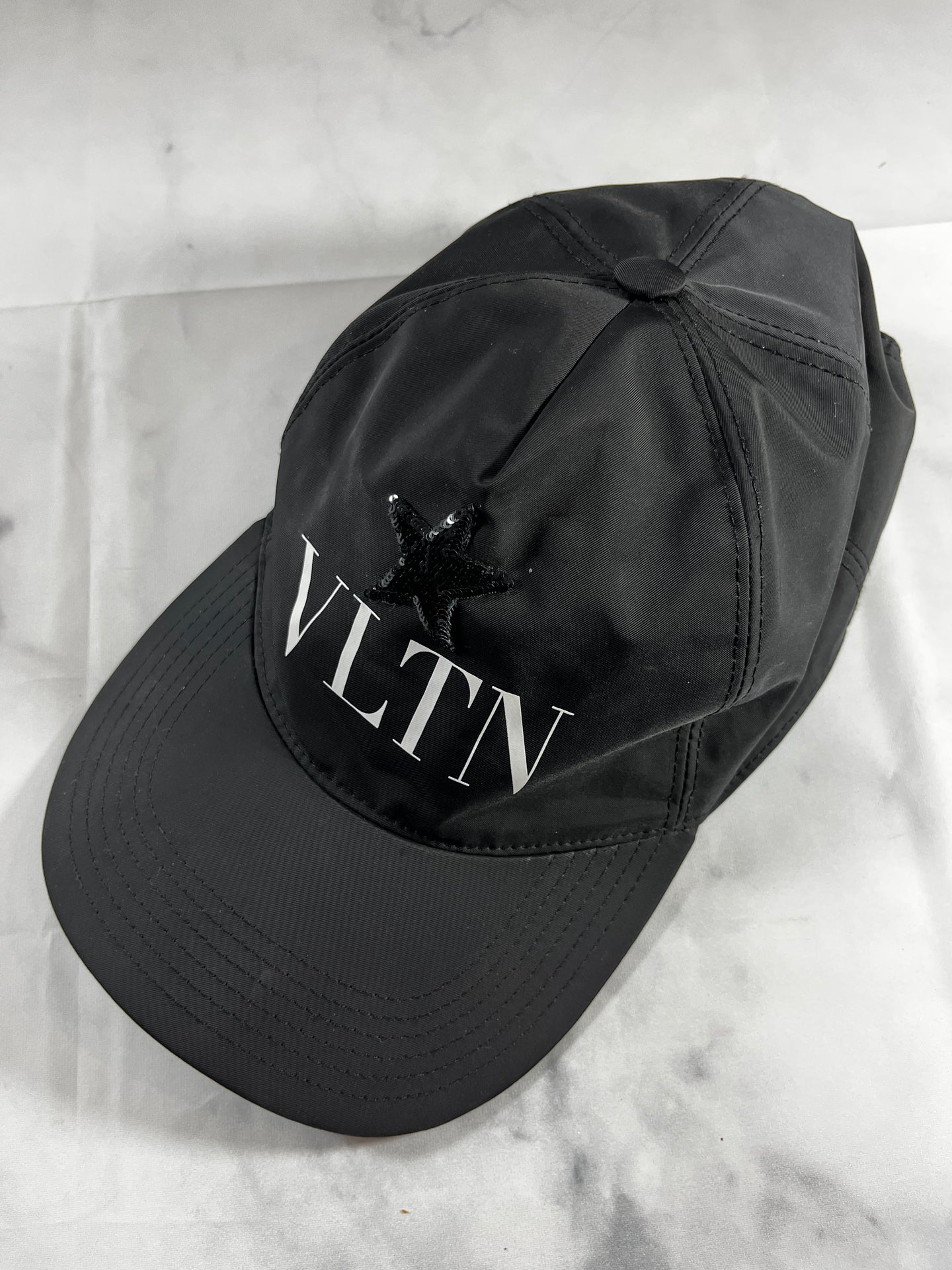 Valentino Garavani VLTN Sequin Star Baseball Hat