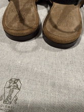 Load image into Gallery viewer, Brunello Cucinelli Pointy Toe Blue Denim Slingbacks
