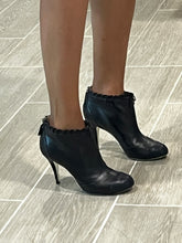 Load image into Gallery viewer, Chanel 13P Black Bottine Dainty Booties
