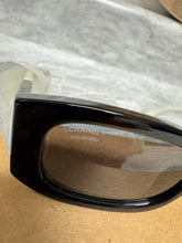Load image into Gallery viewer, Chanel Black White Sunglasses Polarized
