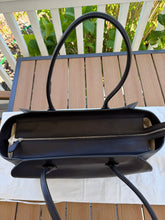 Load image into Gallery viewer, The Row Marlo 14 Black Ans Leather Handbag
