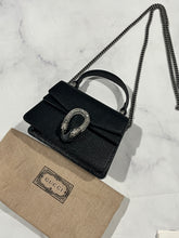 Load image into Gallery viewer, Gucci Pebbled Leather Mini Dionysus Crossbody Bag
