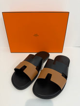 Load image into Gallery viewer, Hermes Izmir Two Tone  Mens Slides Sandals

