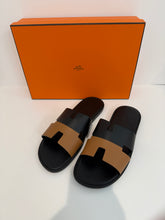 Load image into Gallery viewer, Hermes Izmir Two Tone  Mens Slides Sandals
