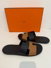 Load image into Gallery viewer, Hermes Izmir Two Tone  Mens Slides Sandals
