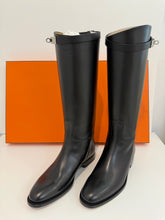 Load image into Gallery viewer, Hermes Black High Jumping Boots
