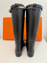 Load image into Gallery viewer, Hermes Black High Jumping Boots
