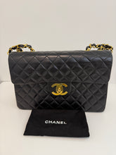 Load image into Gallery viewer, Chanel Vintage Black Lambskin Maxi
