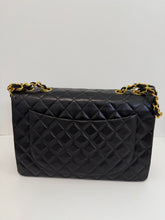 Load image into Gallery viewer, Chanel Vintage Black Lambskin Maxi
