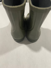 Load image into Gallery viewer, Celine Khaki Rubber Short Boots
