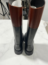 Load image into Gallery viewer, Celine Colorblock Tall Riding Boots
