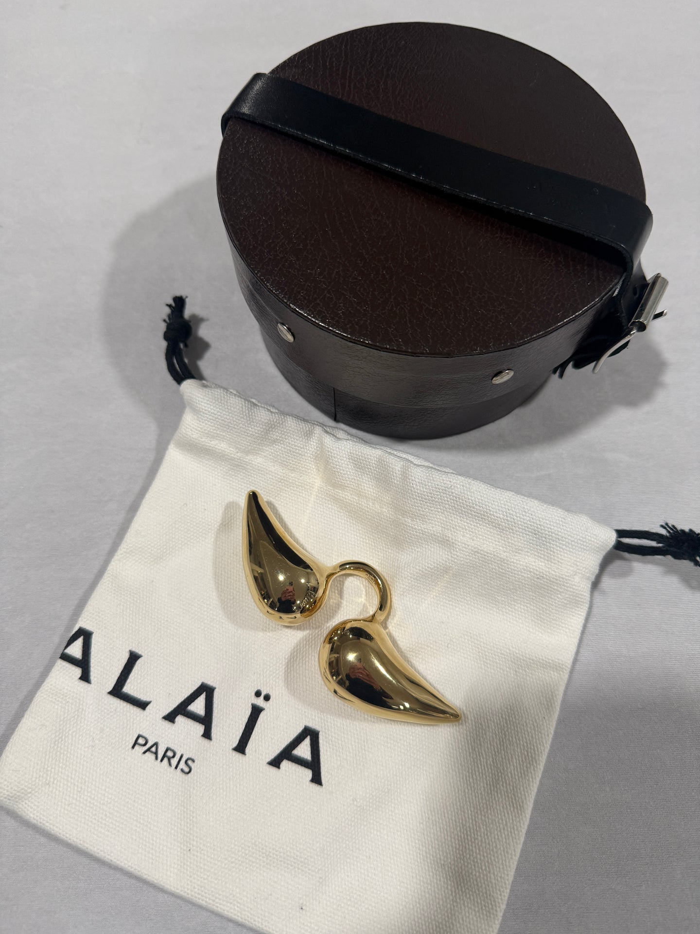 Alaia Tear Drop Wing Ring