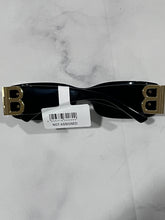 Load image into Gallery viewer, Balenciaga Black Rectangle Sunglasses
