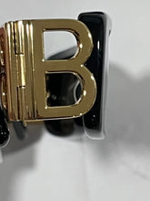 Load image into Gallery viewer, Balenciaga Black Rectangle Sunglasses
