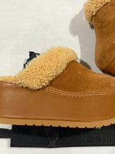Load image into Gallery viewer, Celine Dana Shearling Wedge Platform Size 39.5
