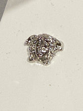 Load image into Gallery viewer, Versace Embellished Patent Leather Medusa Mules
