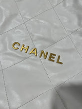 Load image into Gallery viewer, Chanel 22 White Hobo Shoulder Bag
