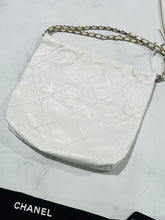 Load image into Gallery viewer, Chanel 22 White Hobo Shoulder Bag
