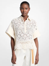 Load image into Gallery viewer, Michael Kors Lace Corded Butterfly Blouse

