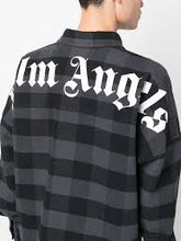 Load image into Gallery viewer, Palm Angels Cotton Check Button Front Shirt Unisex
